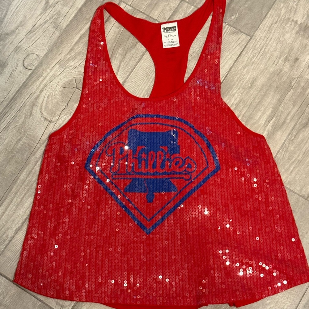 PINK Victoria's Secret Red Tank Top